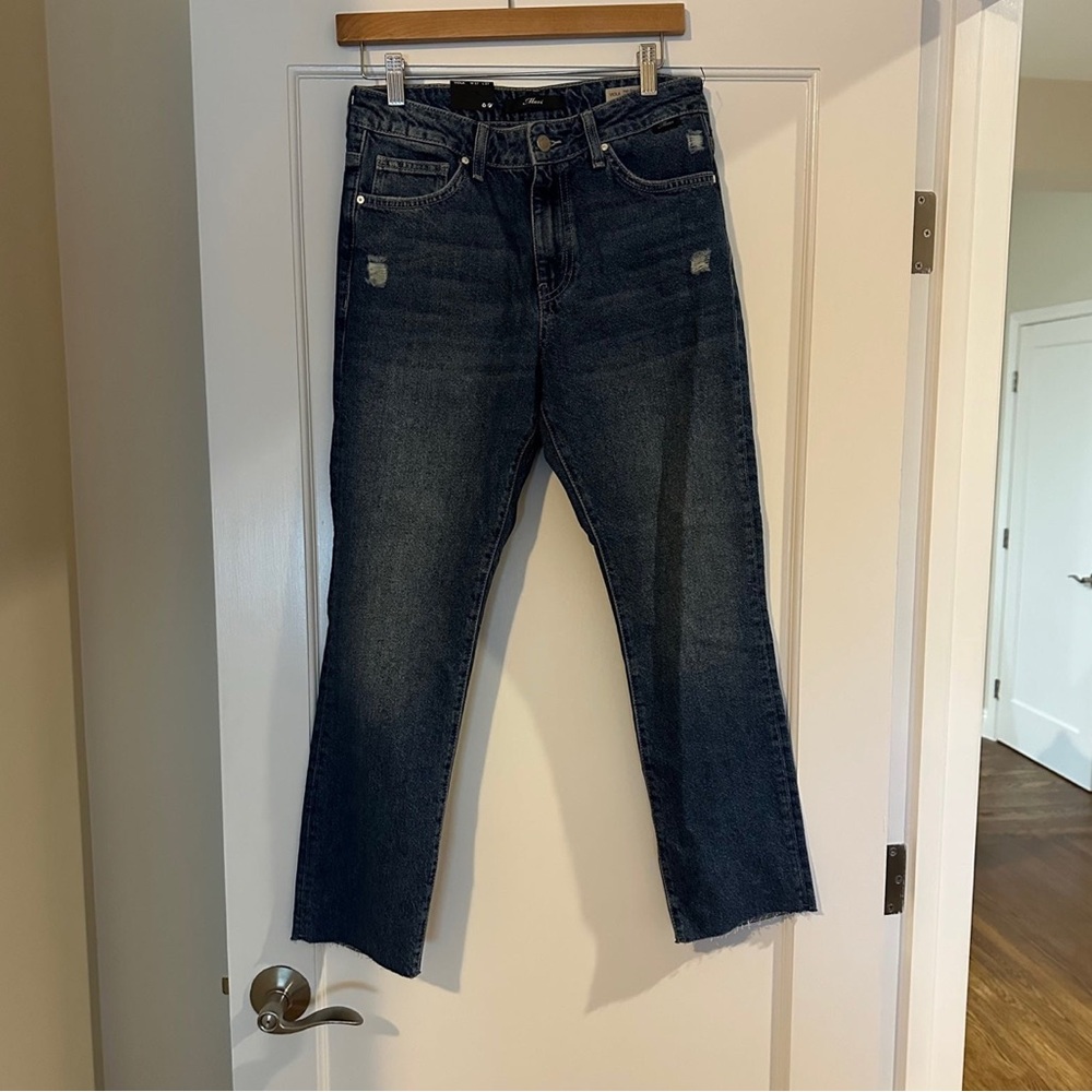 NWT Mavi Viola Cropped Straight Leg Jeans